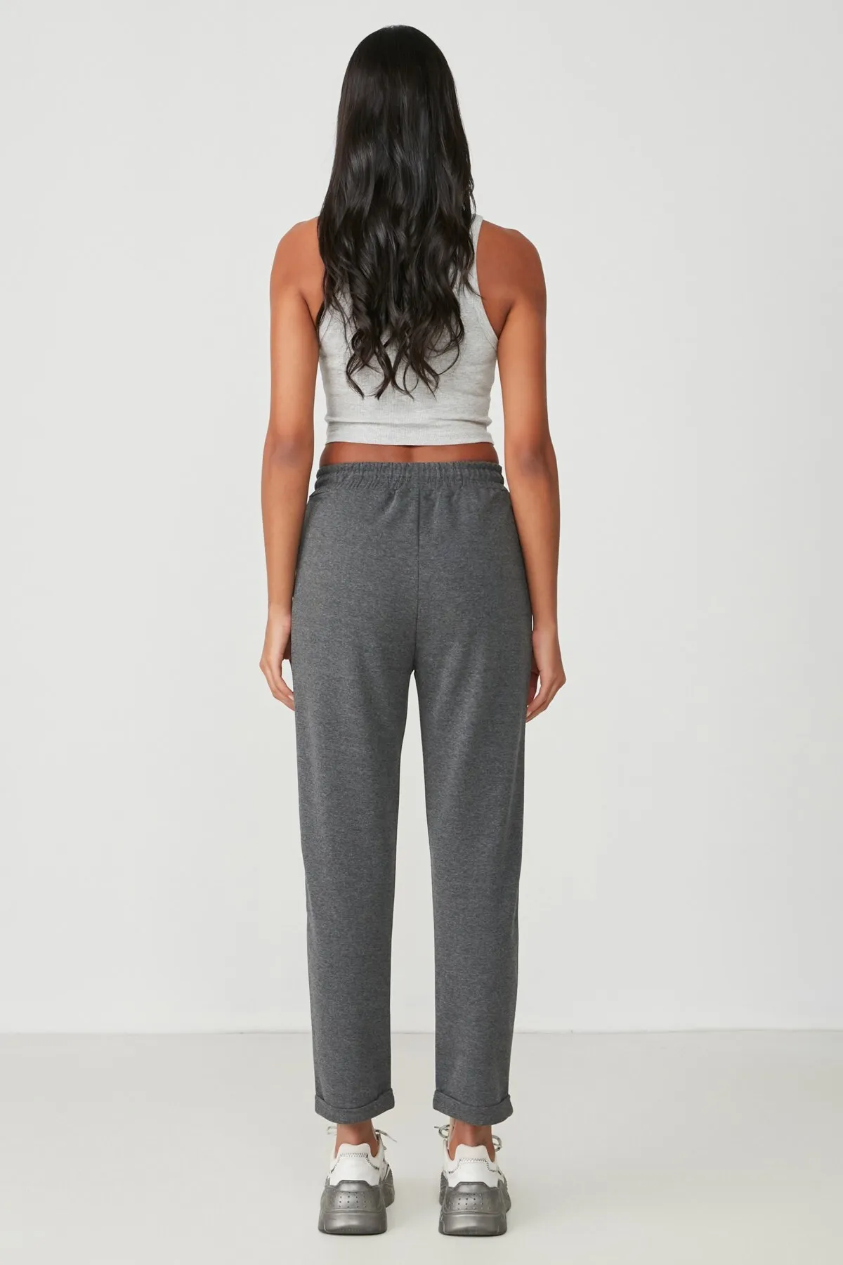C&City  Doppelbein-Jogginghose 738 Anthrazit