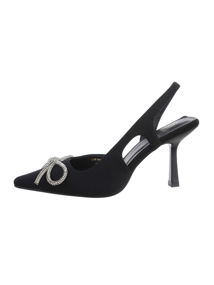 Ital-Design Pump in Schwarz günstig kaufen