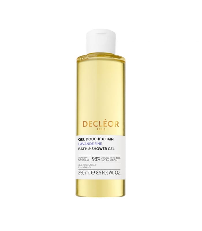 DECLÉOR-GEL DOUCHE & BAIN LAVANDE FINE-Gel Douche Tonifiant Visage et Corps