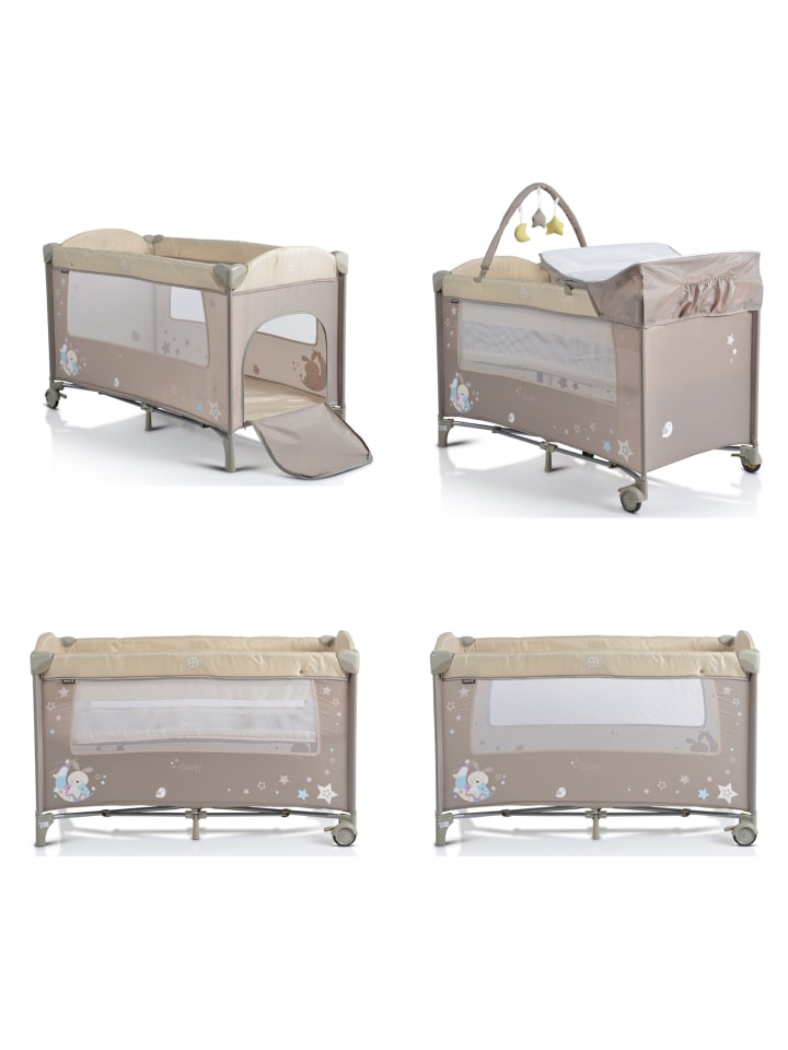 Moni Reisebett Sleepy Rollen in natur günstig kaufen 60x120 cm