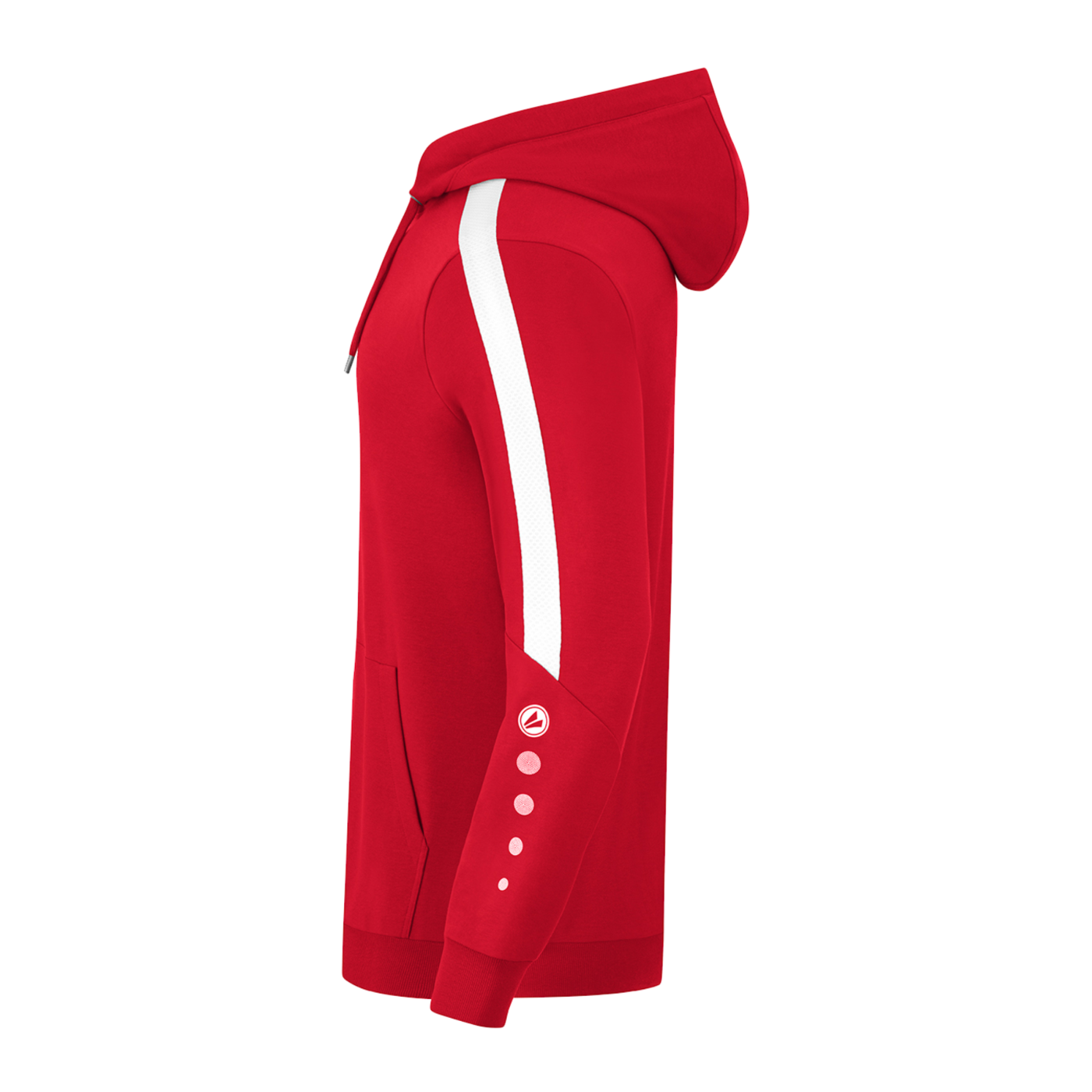 JAKO Power Hoody Kids Rot Weiss F100