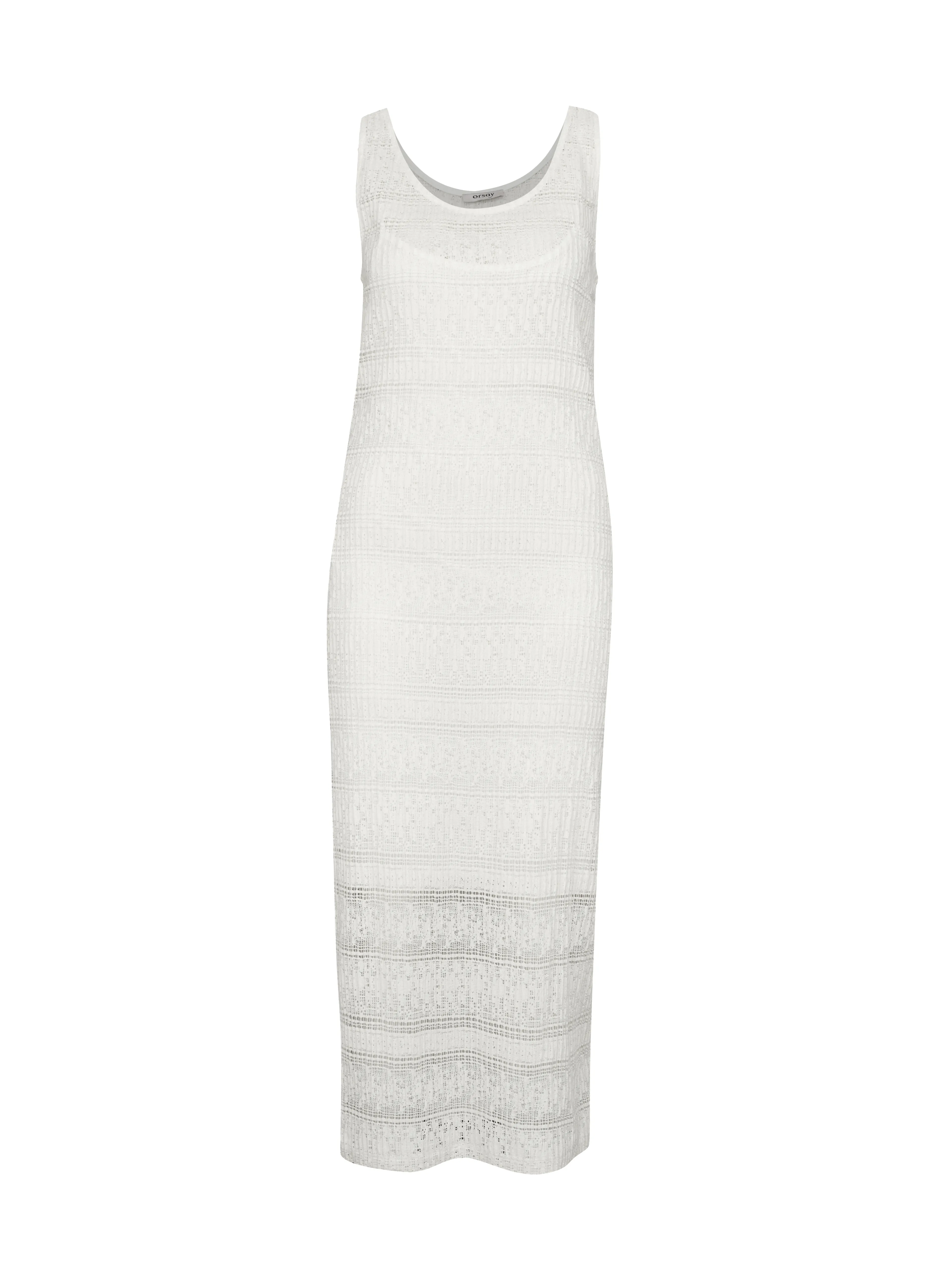 Cremefarbenes Damen-Midikleid ORSAY