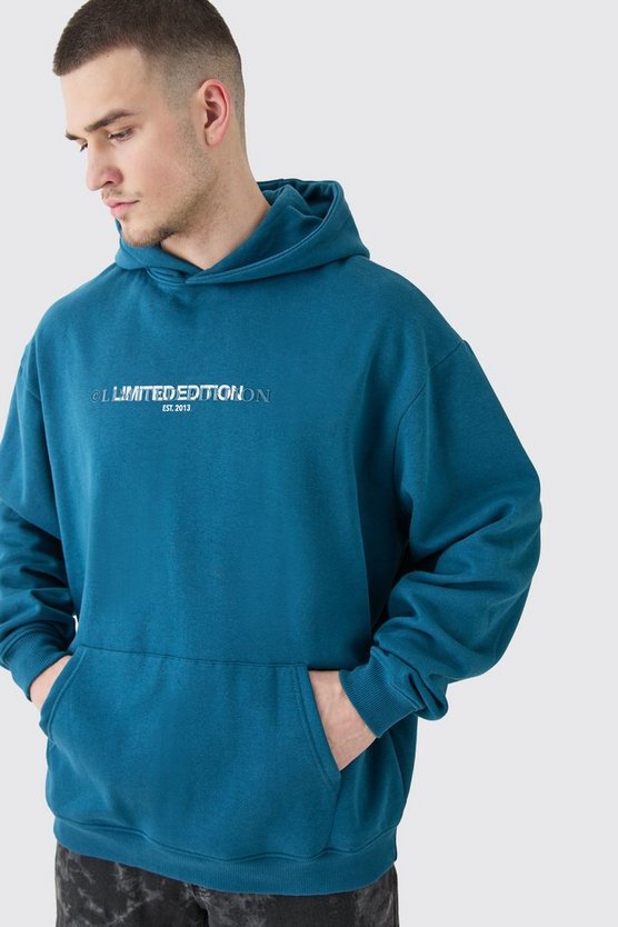 Tall Oversized Basic Limited Head Hoodie