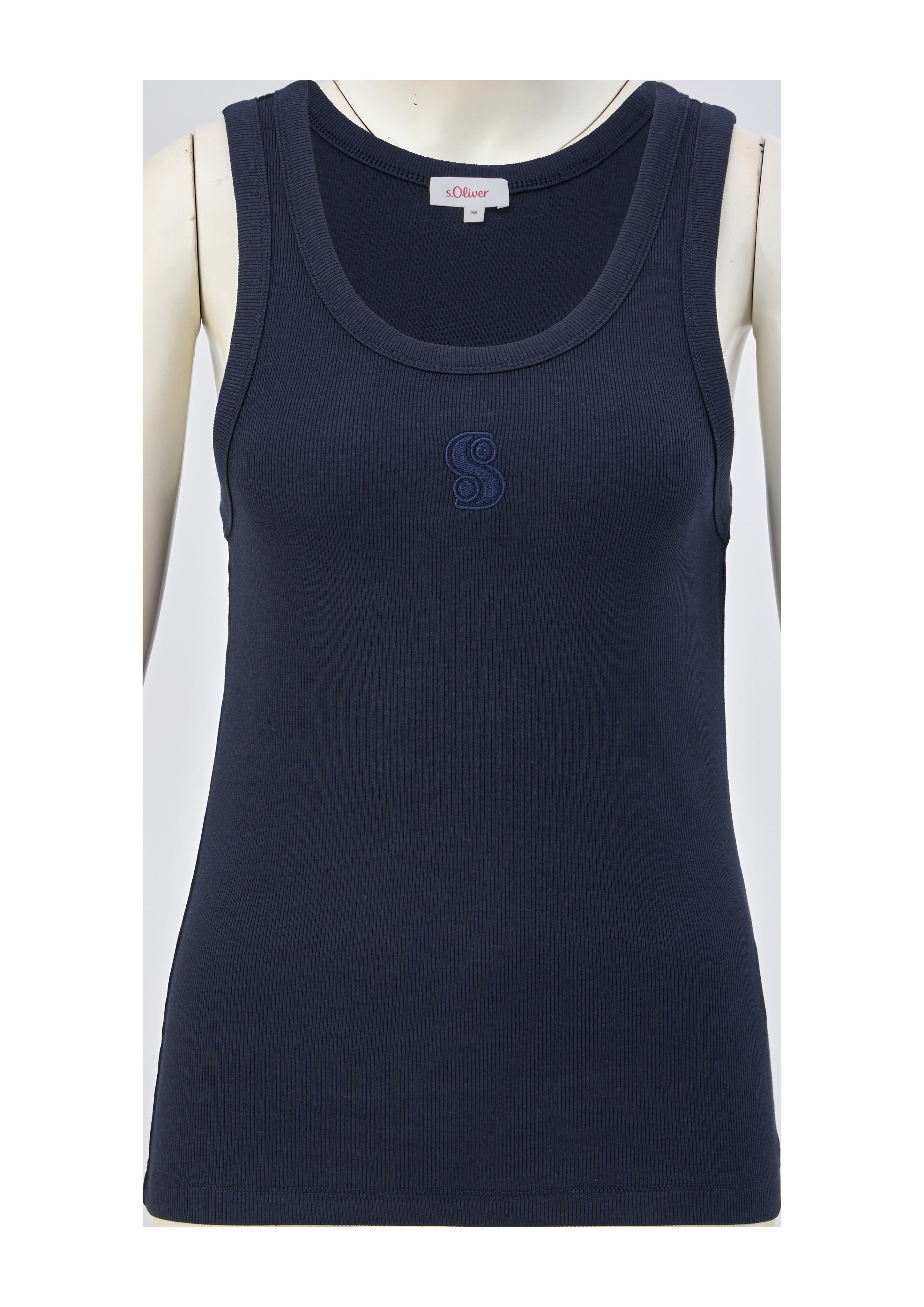 Top aus Baumwollstretch  2136184-5959