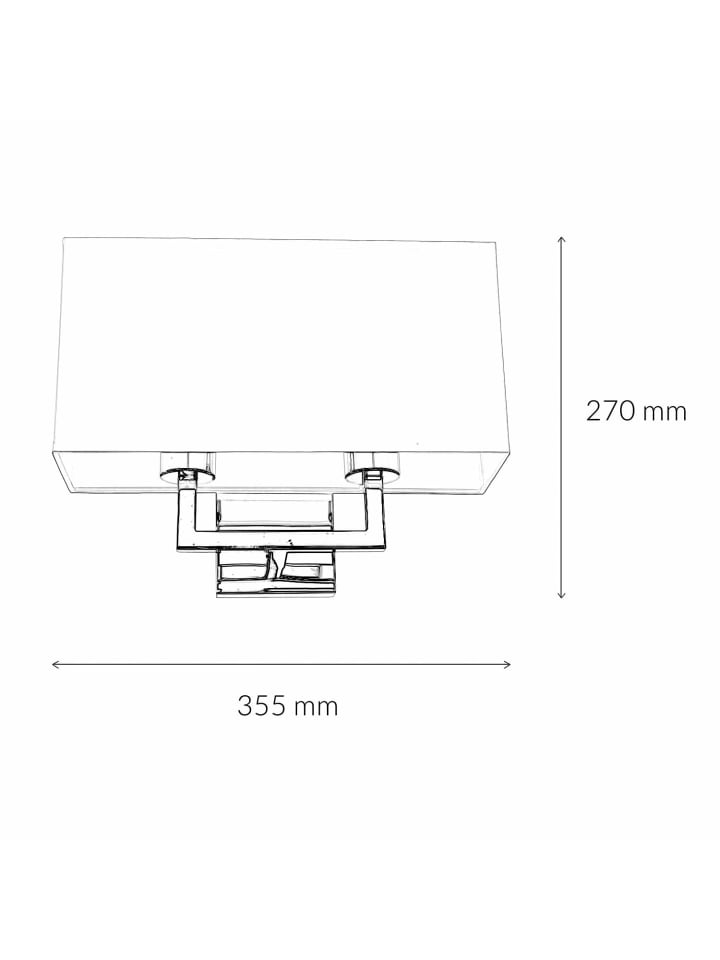 Licht-Erlebnisse Wandlampe in Chrom Natur günstig kaufen onesize