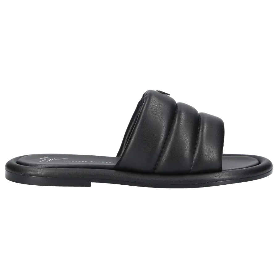 Giuseppe Zanotti - Pantoletten CHCIA 10 Kalbsleder - schwarz