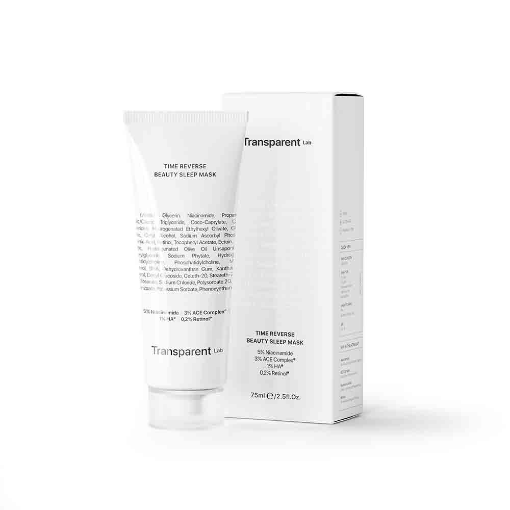 Transparent Lab Masken Time Reverse Beauty Sleep Mask - Anti-Aging Gesichtsmaske