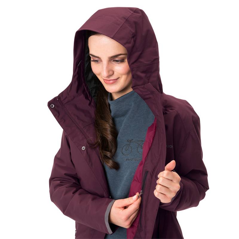 VAUDE Women's Cyclist Warm Rain Jacket Outdoorjacke Damen
