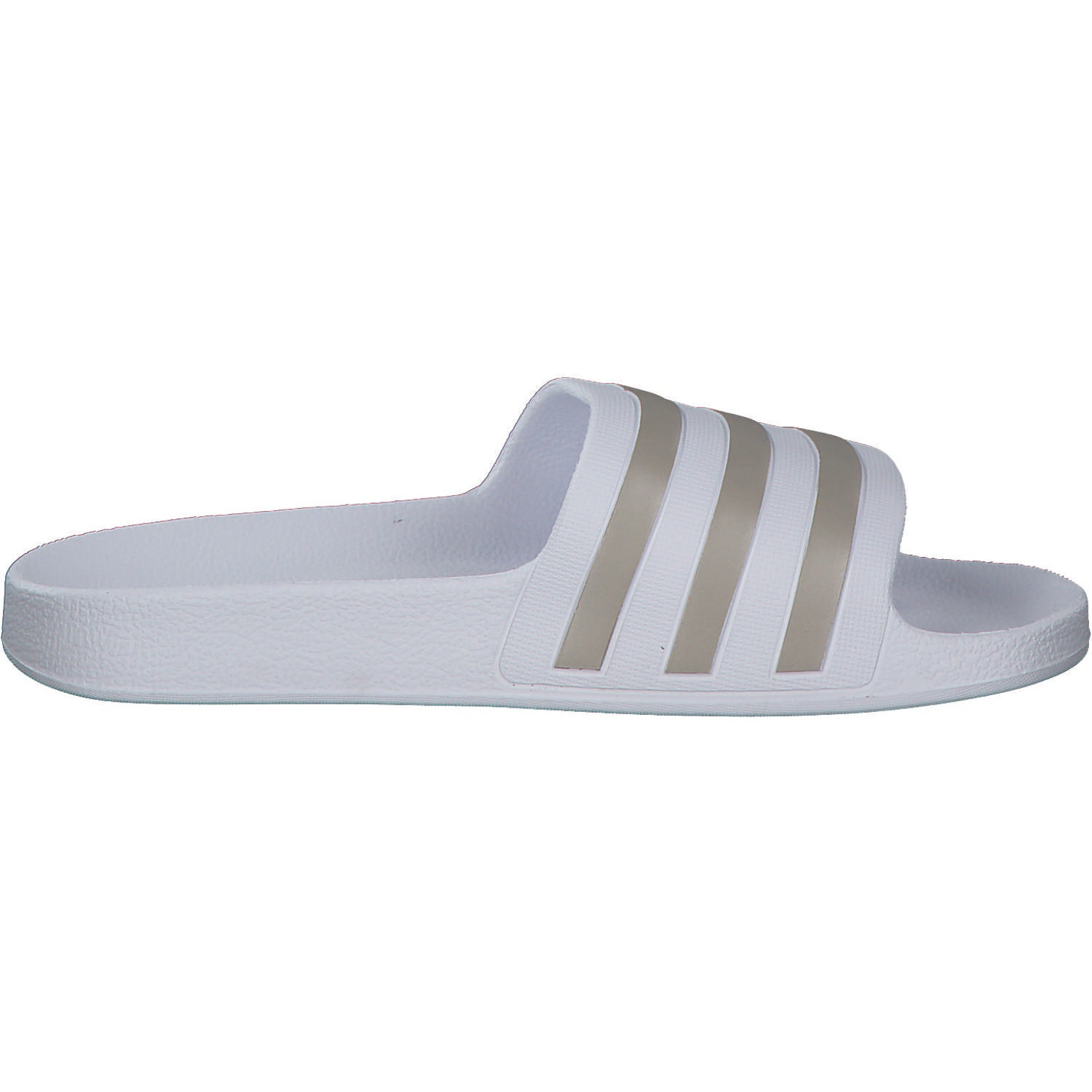 Adidas Core Adilette Aqua W, Badeschuhe, Damen, Weiß (FTWWHT/PLAMET/FTWWHT)