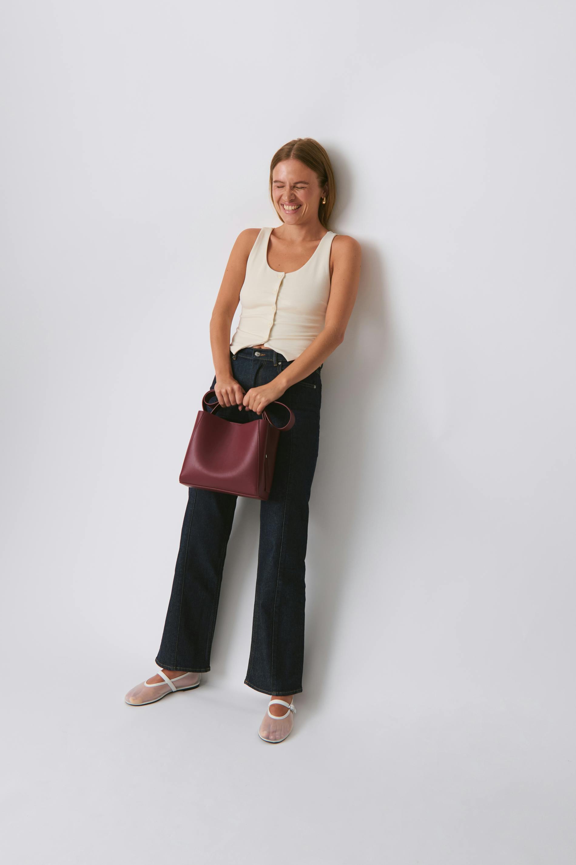 Pu midi bag