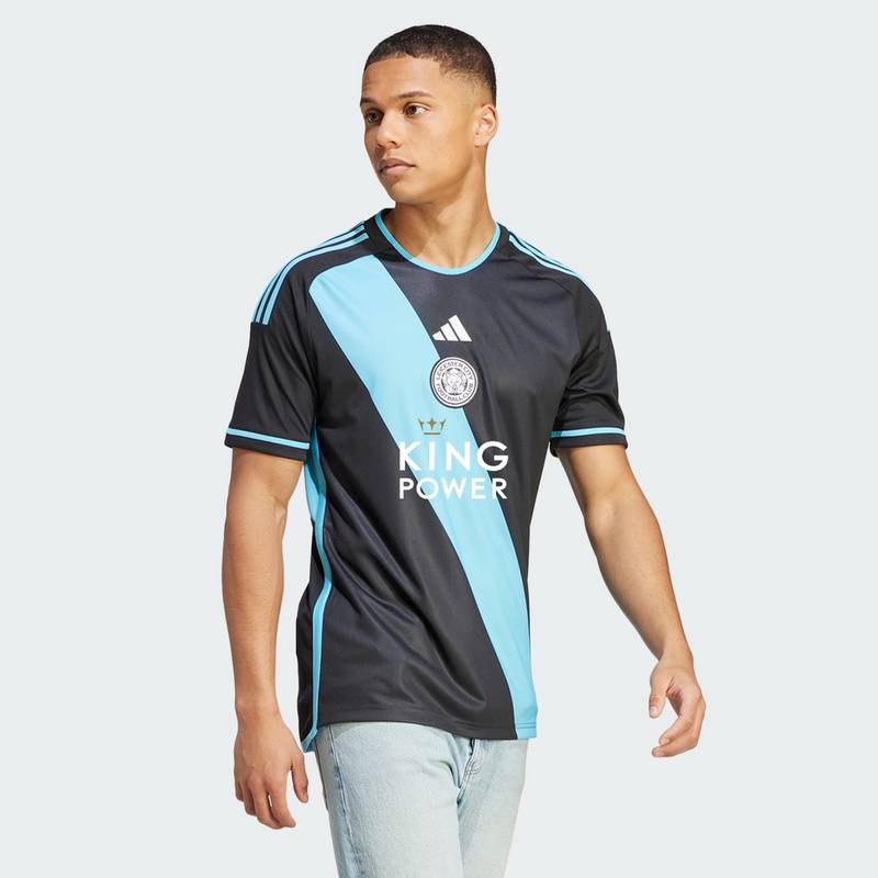 adidas Leicester City 23/24 Auswärtstrikot Trikot Herren