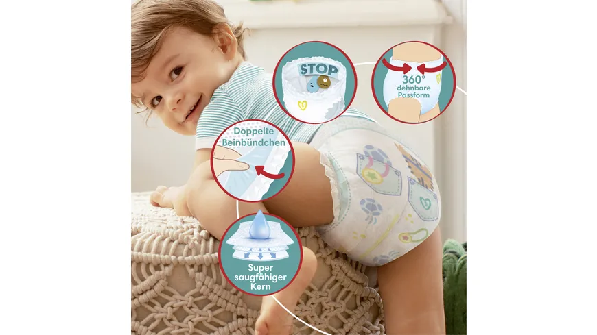 Pampers Baby Dry Pants Gr.7 17+kg Monatsbox