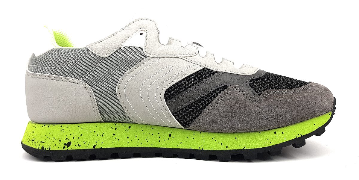 Geox Ponente U16CPA-014EK/C0666 Grau C0666 grey/lime