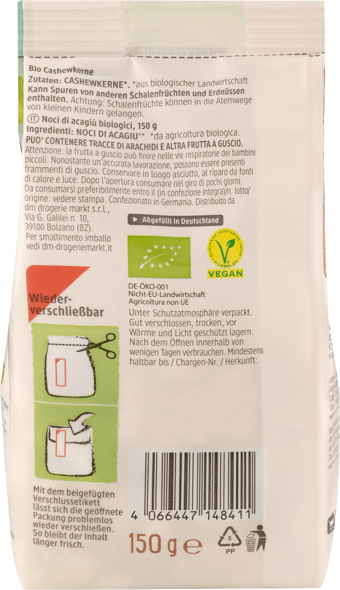 Cashewkerne, 150 g