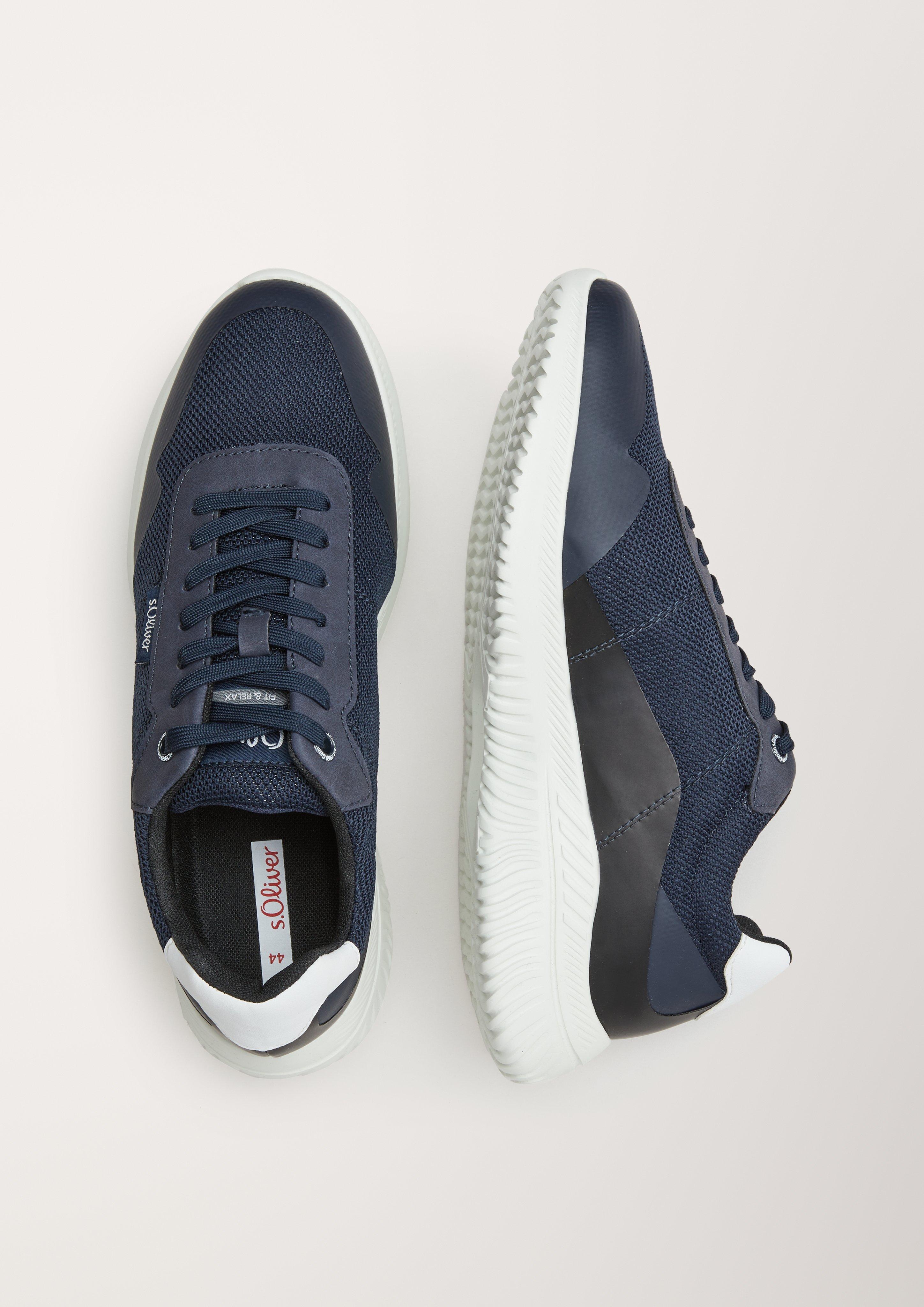 Sneaker im Materialmix  6005775-805