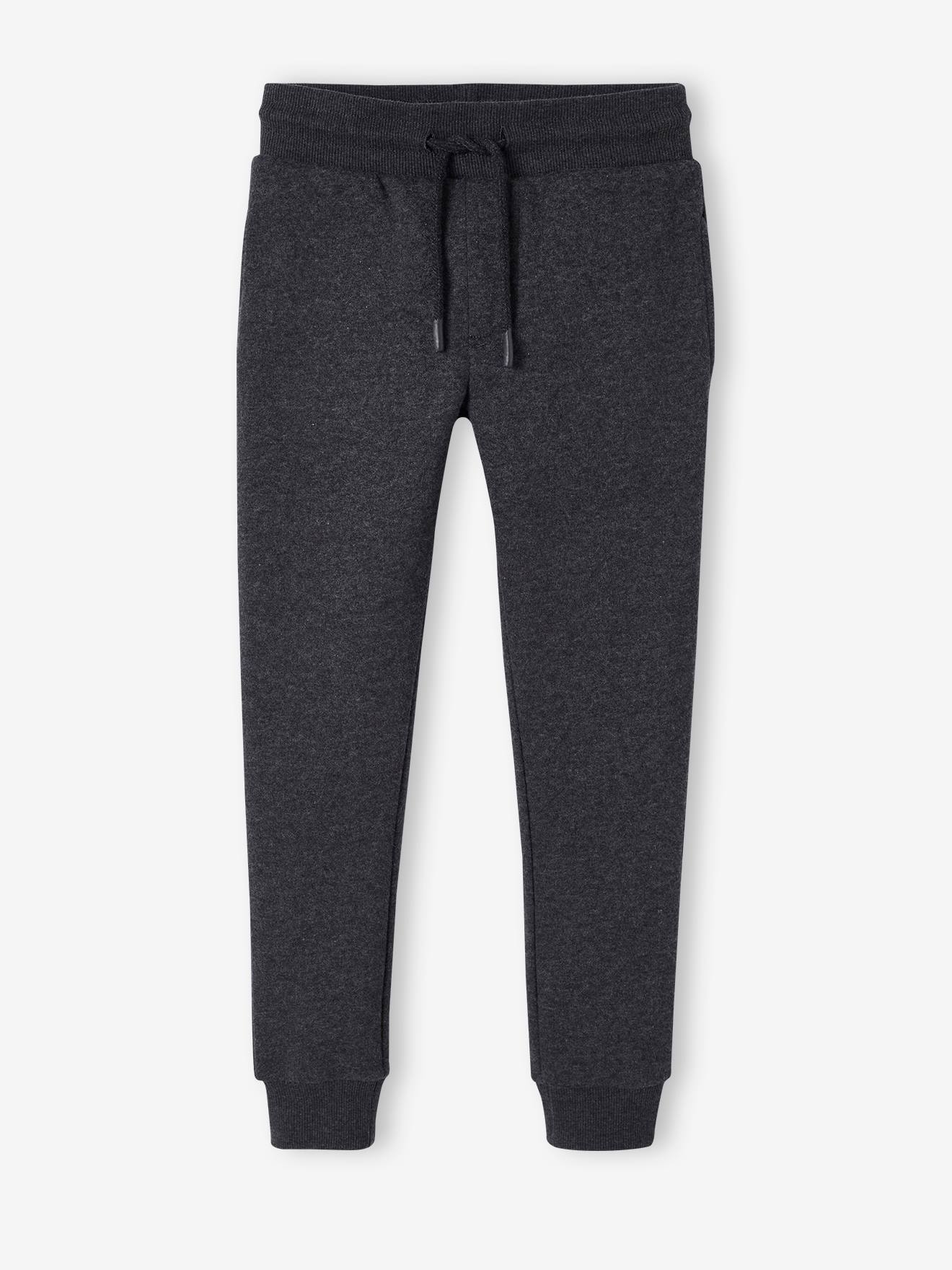 Ensemble sport garçon sweat à capuche et jogging en molleton marine