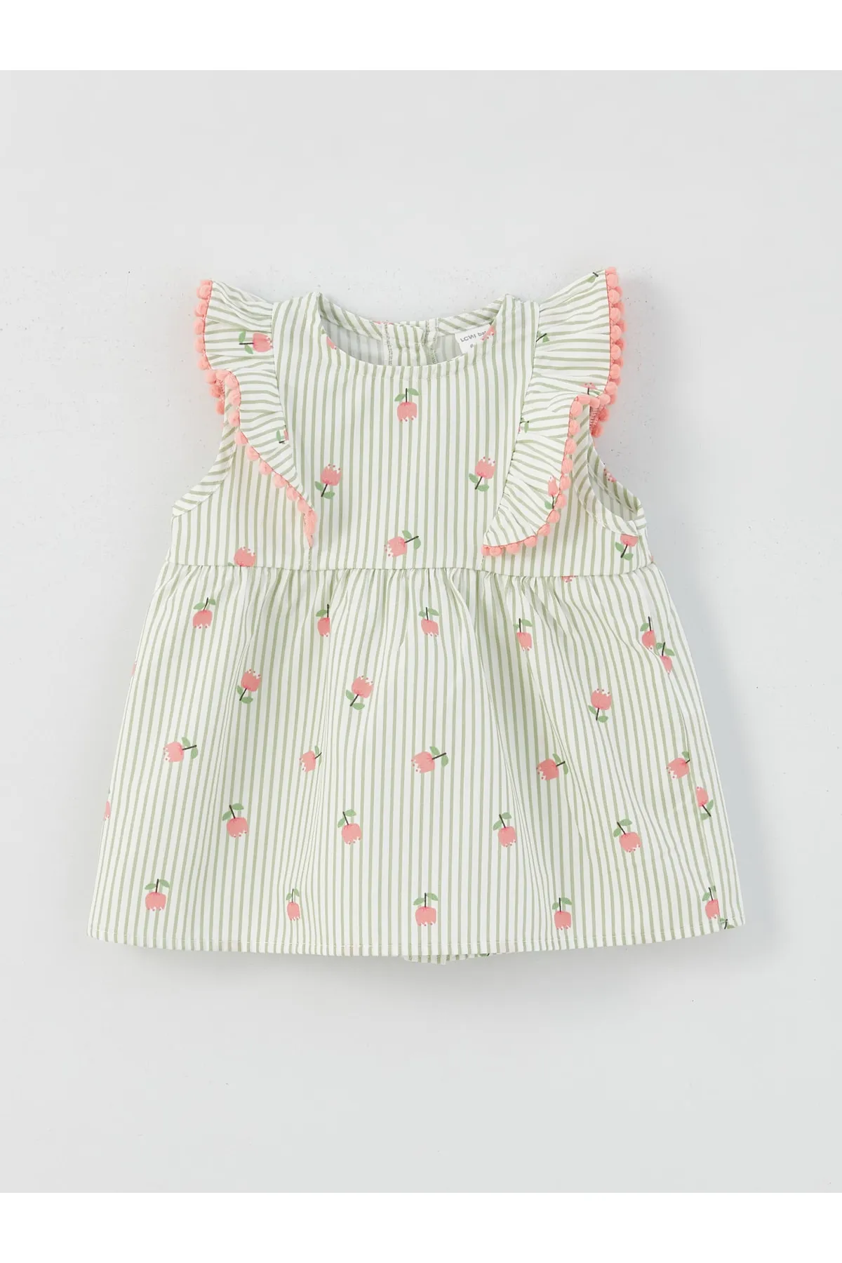 LC Waikiki  2er-Set aus Bluse und Leggings mit Rundhalsausschnitt für Baby-Mädchen