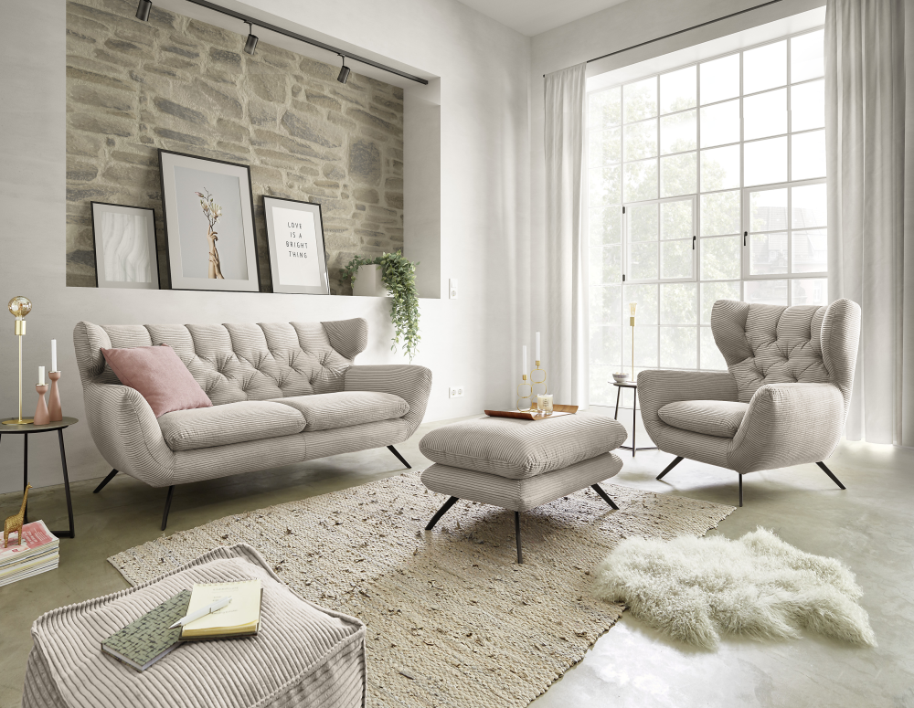 2,5-Sitzer Sofa Lascondo Sixty