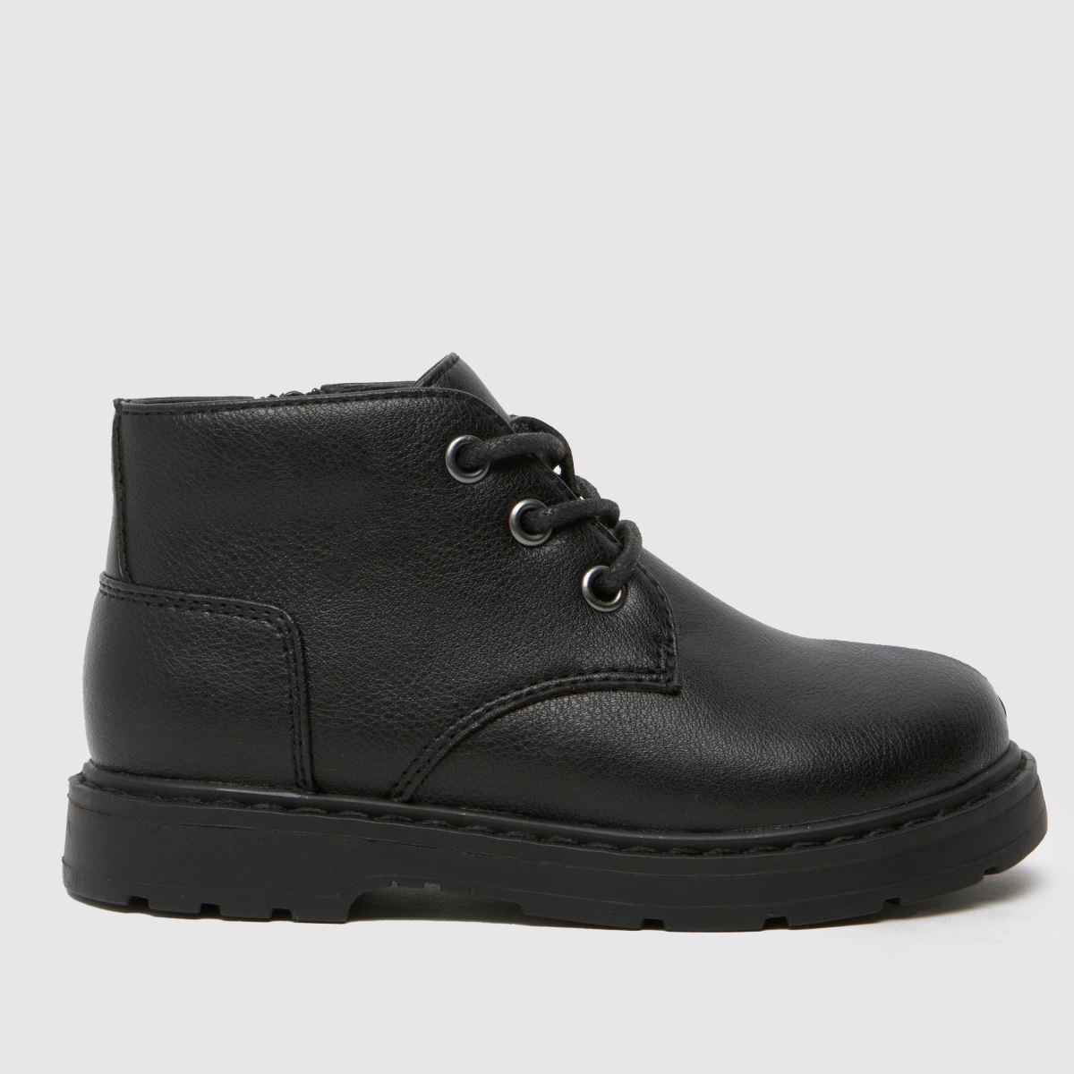 Schuh fekete Colton mini Chukka fiú kisgyermek csizma