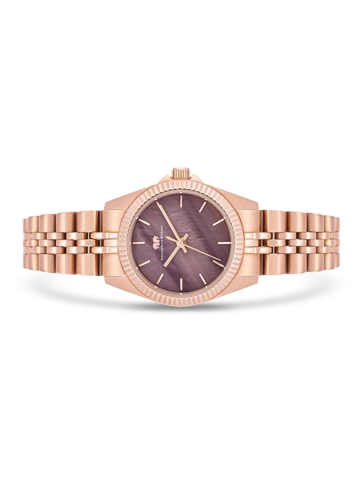 Rhodenwald & Söhne Damen Quarzuhr roségold Edelstahl roségold in roségold günstig kaufen 21 cm