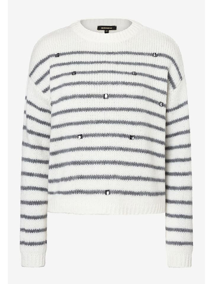 More & More Pullover in Weiß günstig kaufen