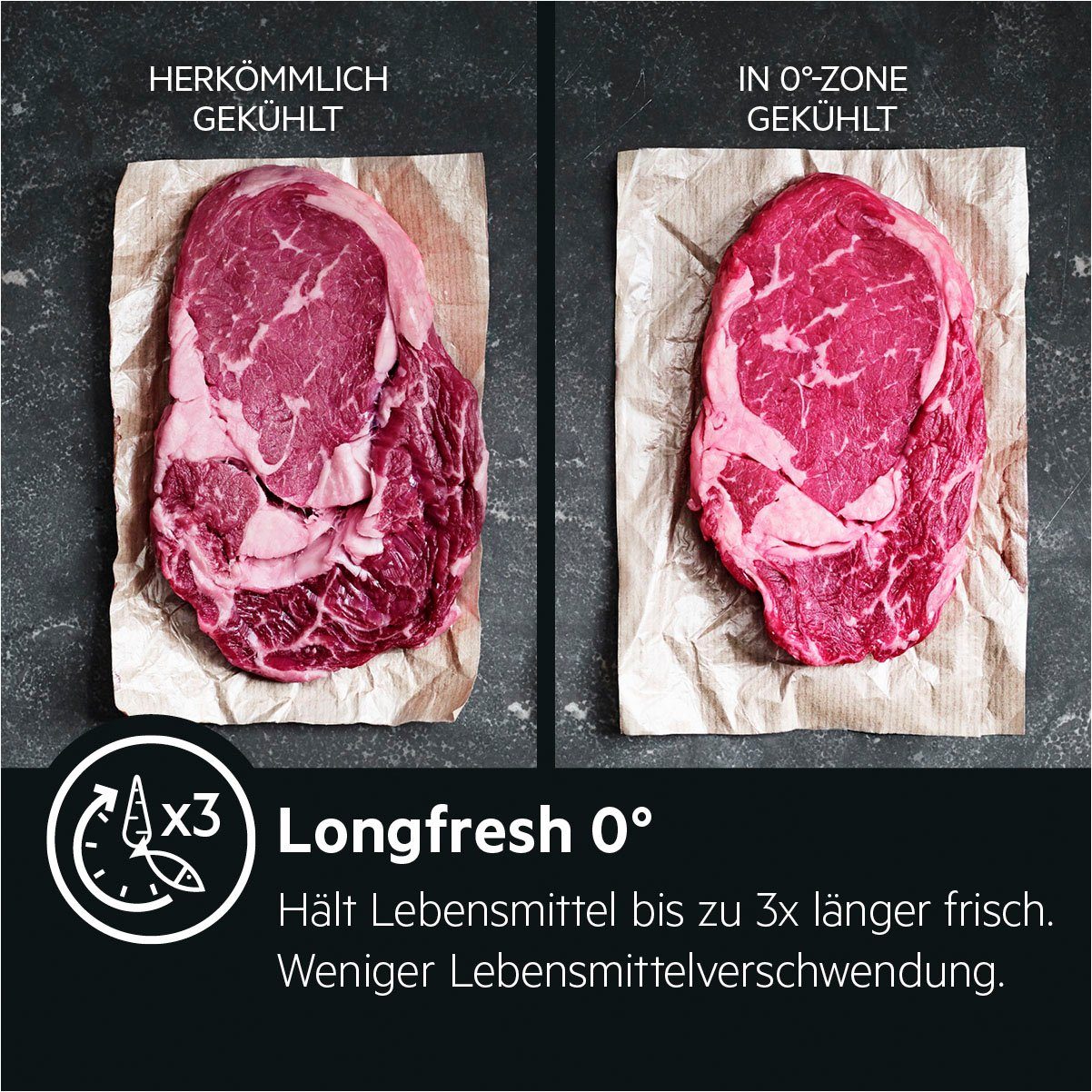 AEG Einbaukühlgefrierkombination SCE618F3LS, 177,2 cm hoch, 54,8 cm breit