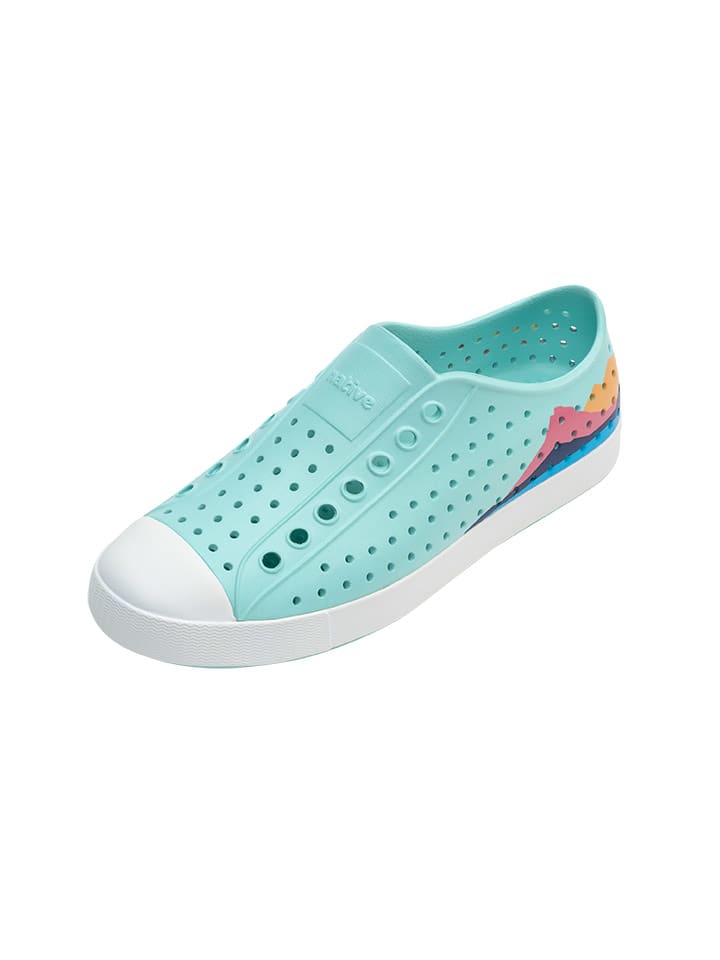 Native Slipper in Türkis günstig kaufen