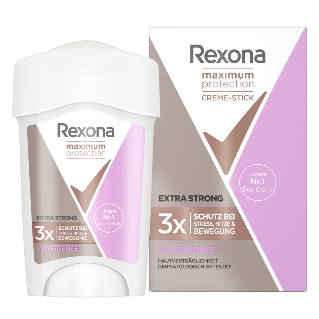 Anti-Transpirant Cremestick Maximum Protection Confidence