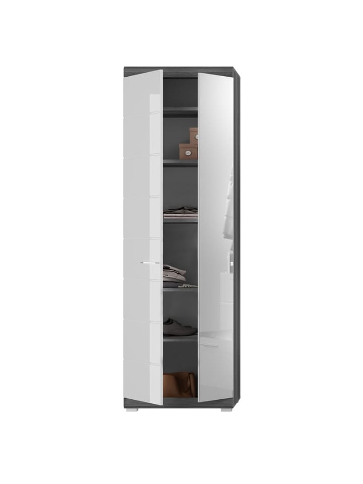ebuy24 Garderobenaufstellung Scout Grau 167 x 40 cm günstig kaufen onesize