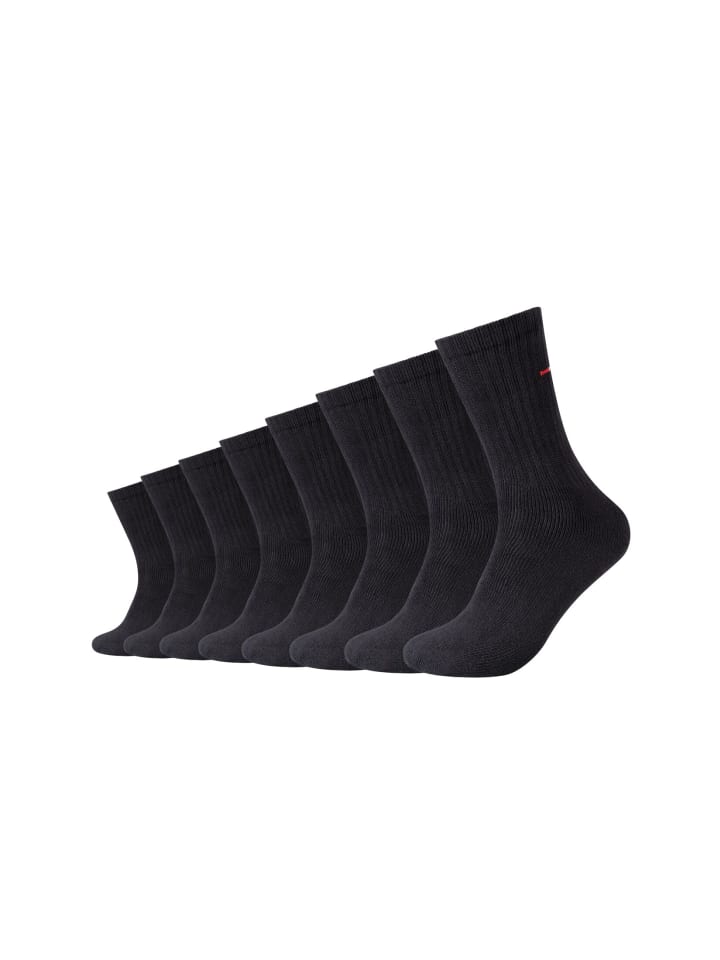 camano Tennissocken 8er Pack classics in Schwarz günstig kaufen