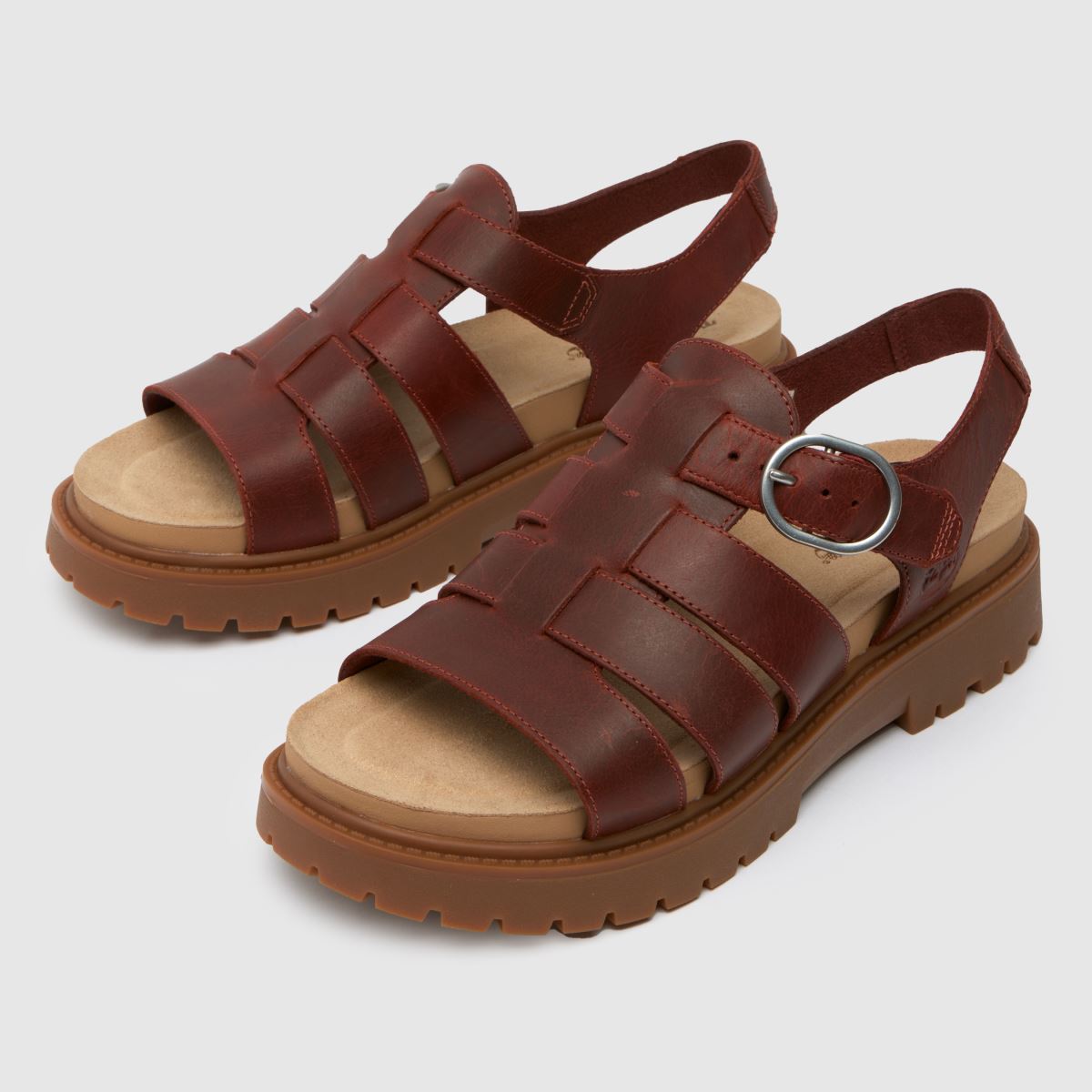 Timberland Clairemont Way halász szandál piros színben