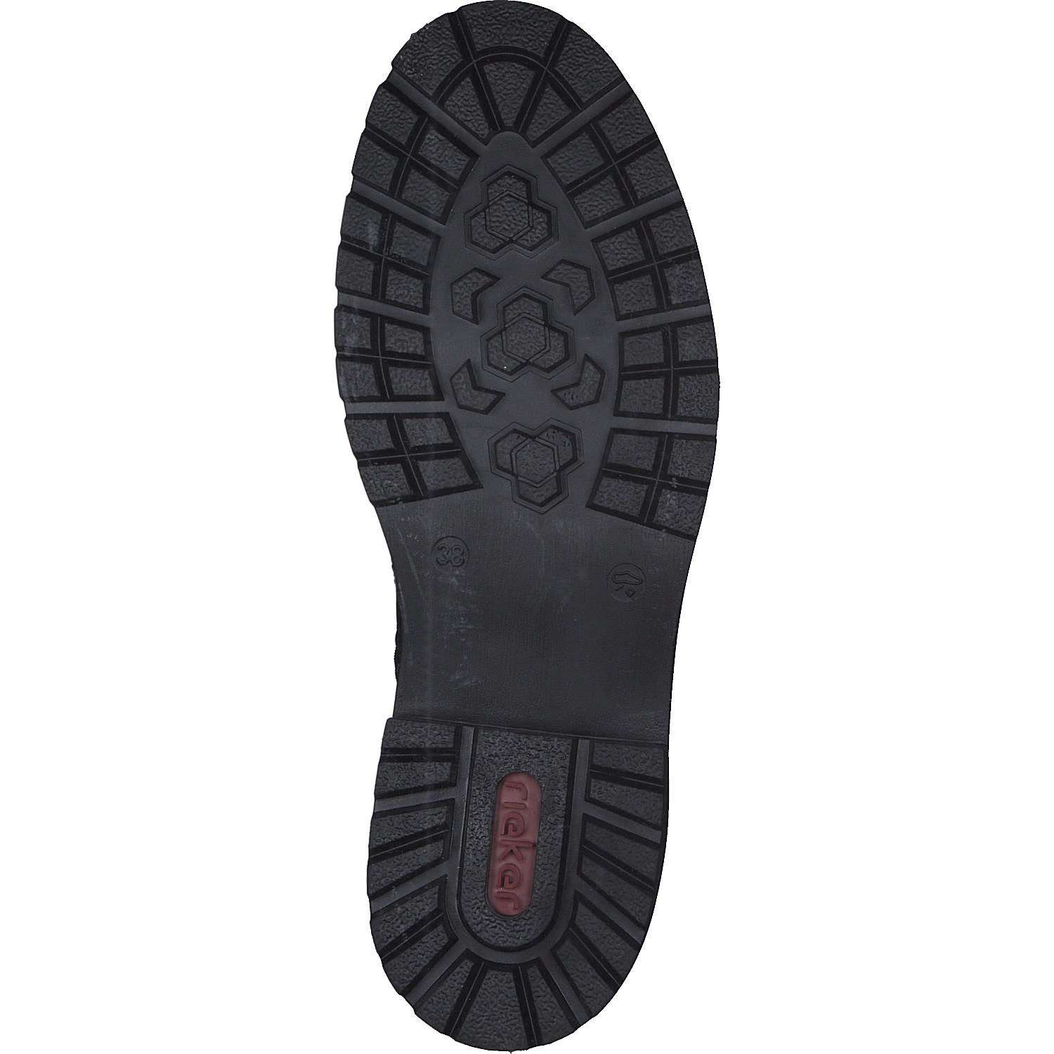 Rieker Z2841, Stiefeletten, Damen, Schwarz