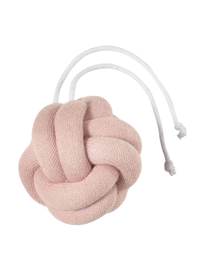 nordic coast company  Baby Gym Knoten Rosa | Grau | Natur - 3er Set günstig kaufen onesize