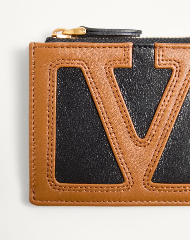 Porta-cartões Valentino Garavani Viva Superstar Nappa
