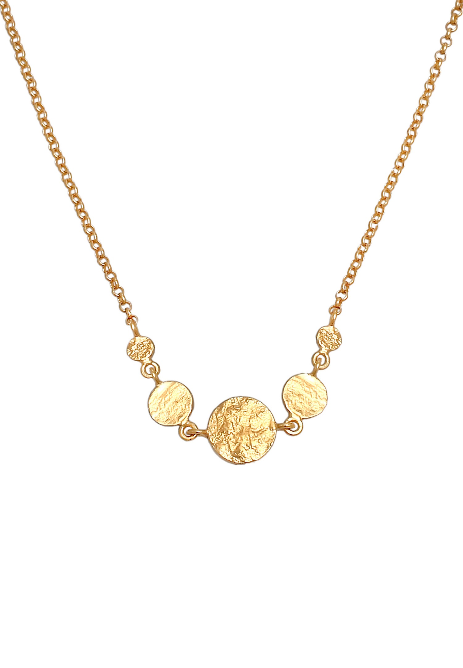 Elli női vintage trend blogger érmeplakett 925 sterling ezüstből, aranyozott