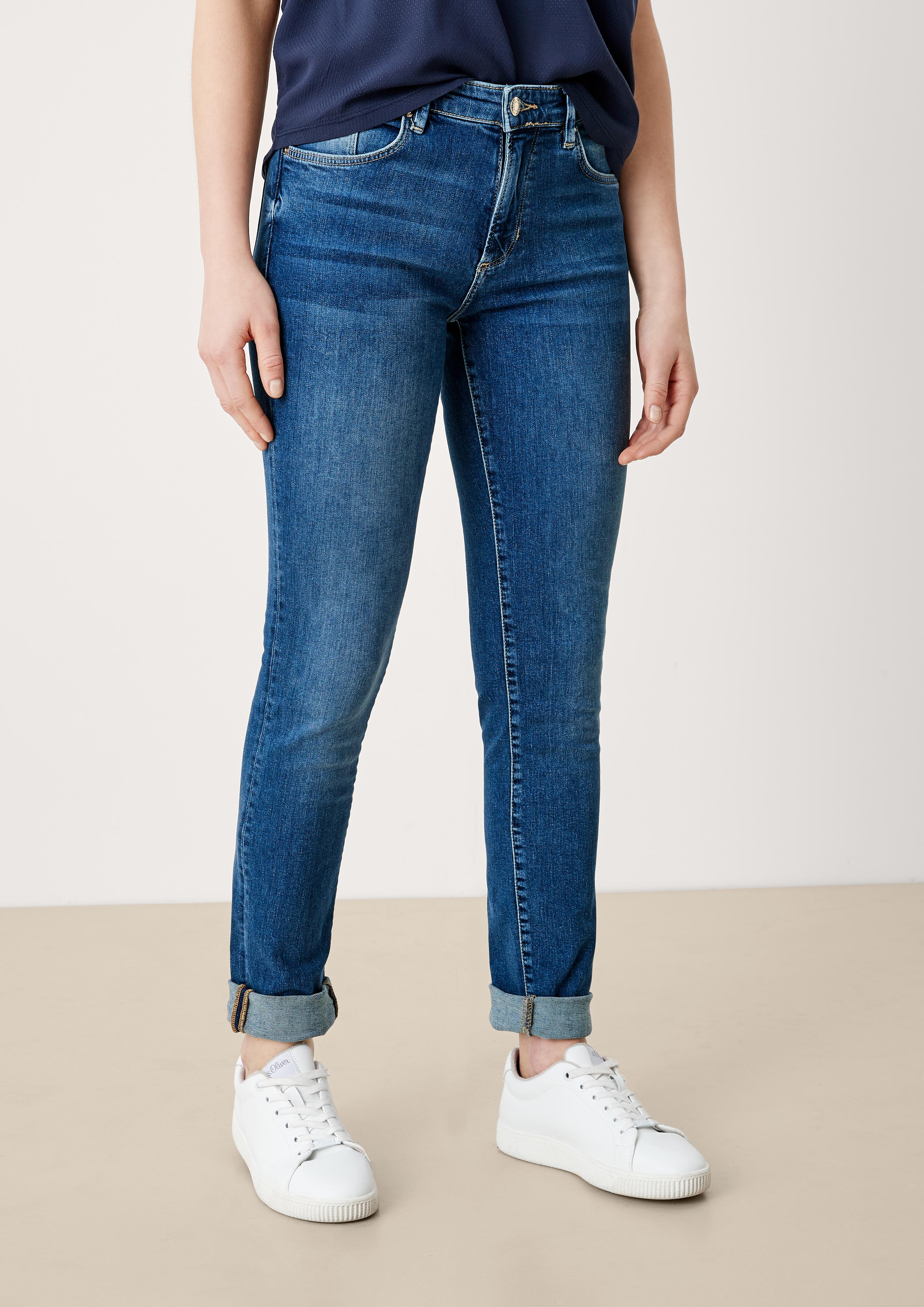 Jeans Betsy / Slim Fit / Mid Rise / Slim Leg   04.899.71.6869-55Z2
