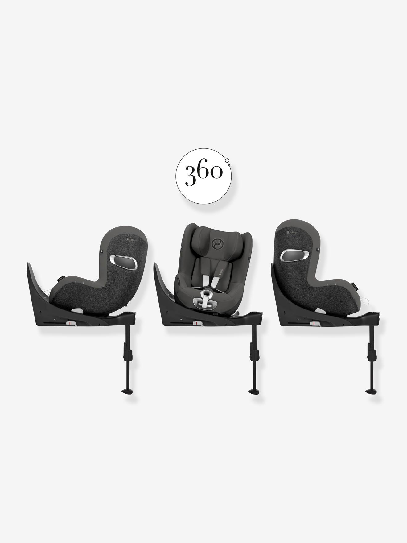 Siège-auto CYBEX Platinum Sirona Z2 i-Size 45 à 105 cm, équivalence groupe 0+/1 gris (soho grey)