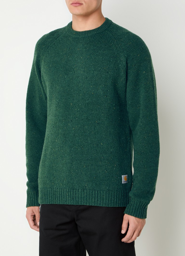 Maglione Carhartt WIP Angstic a maglia grossa in misto lana con vari motivi