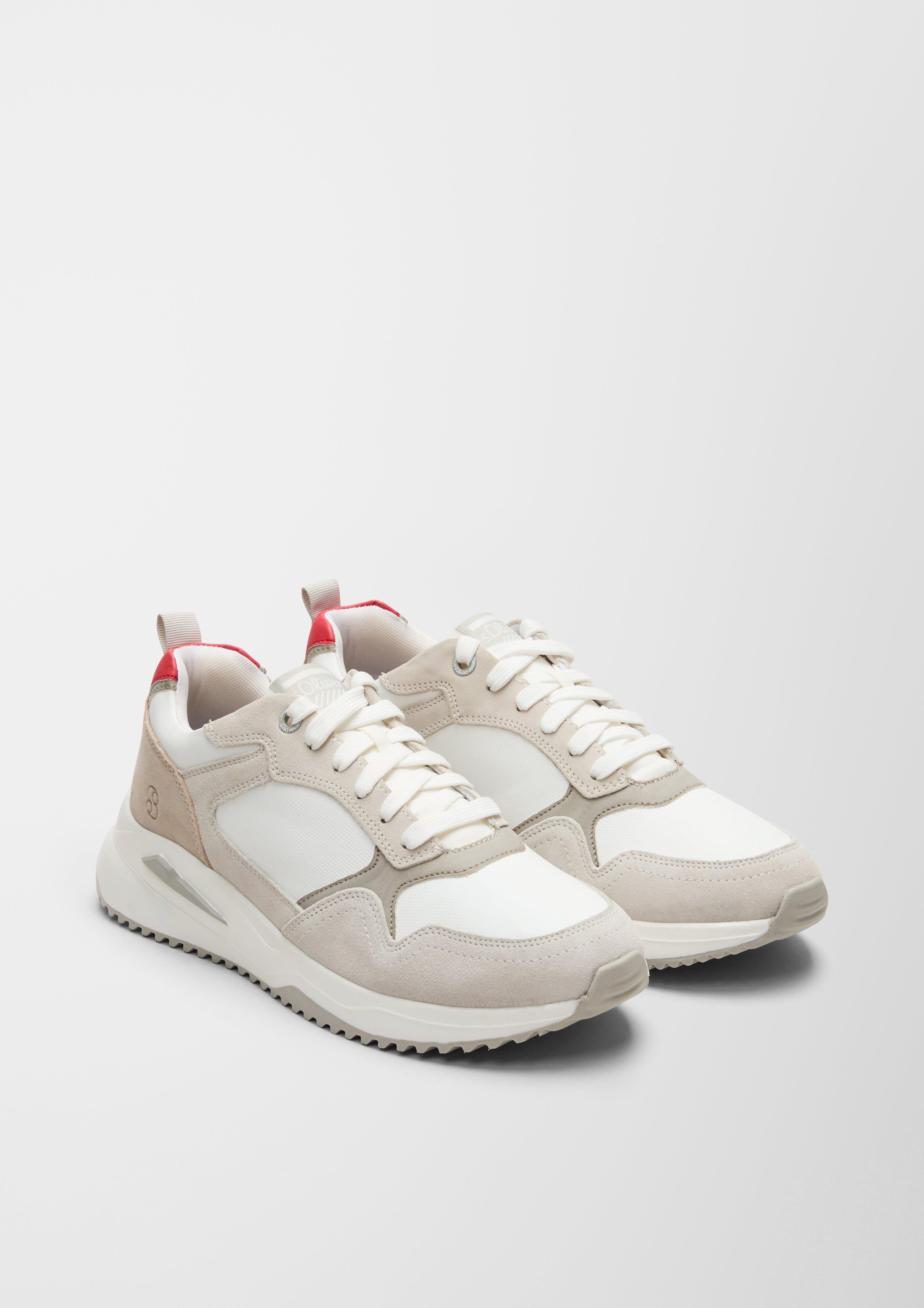 Sneaker aus Ledermix  6007303-140