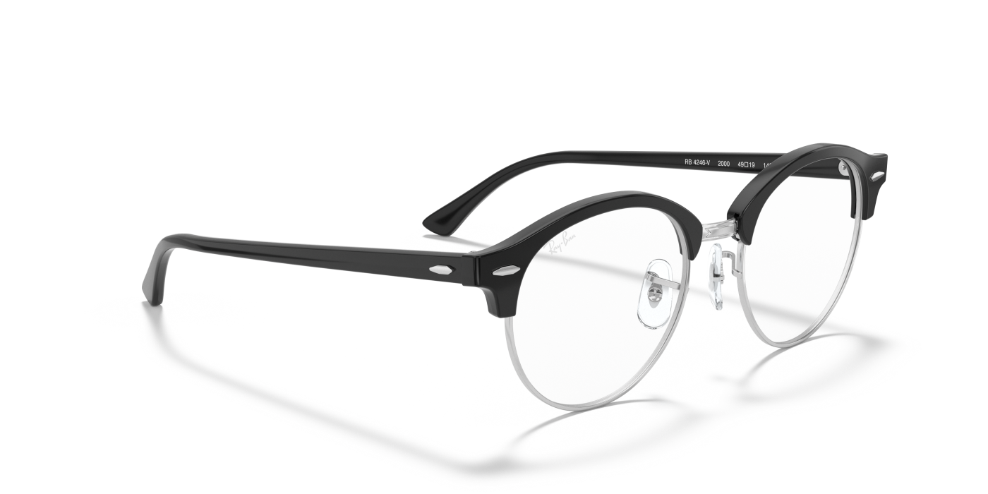 CLUBROUND OPTICS - Negru lucios