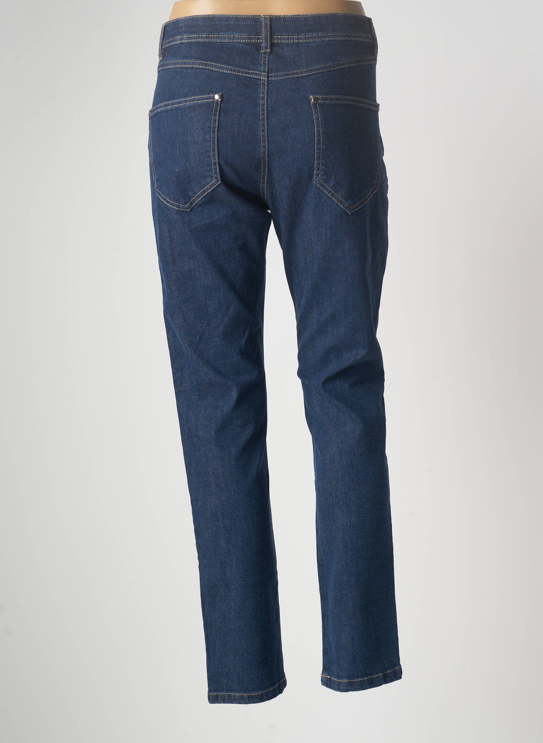 An Ii Vito Jeans Coupe Slim Femme couleur bleu