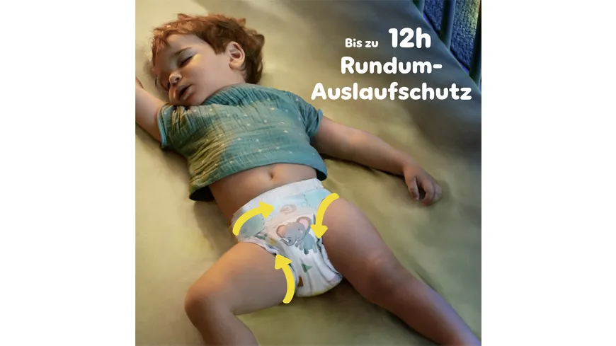Pampers Baby-Dry mit Stop & Schutz Täschchen