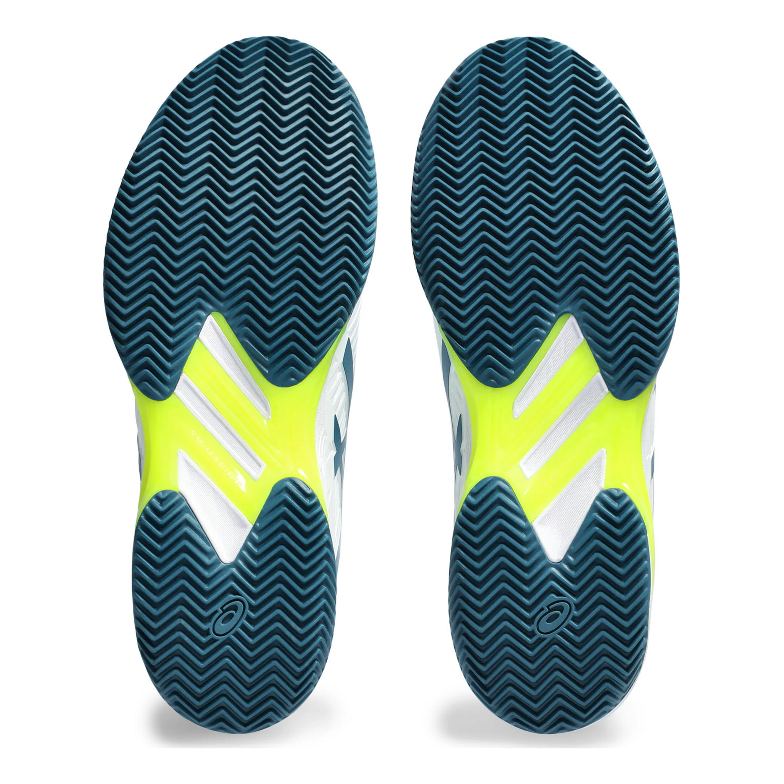 Solution Speed FF 2 Sandplatzschuh Herren - Weiß, Petrol