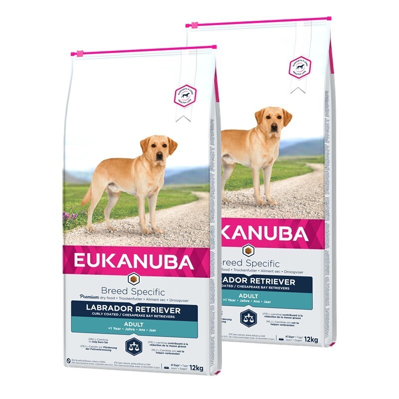 EUKANUBA Hundetrockenfutter EUKANUBA Breed Specific Labrador Retriever 2x12 kg
