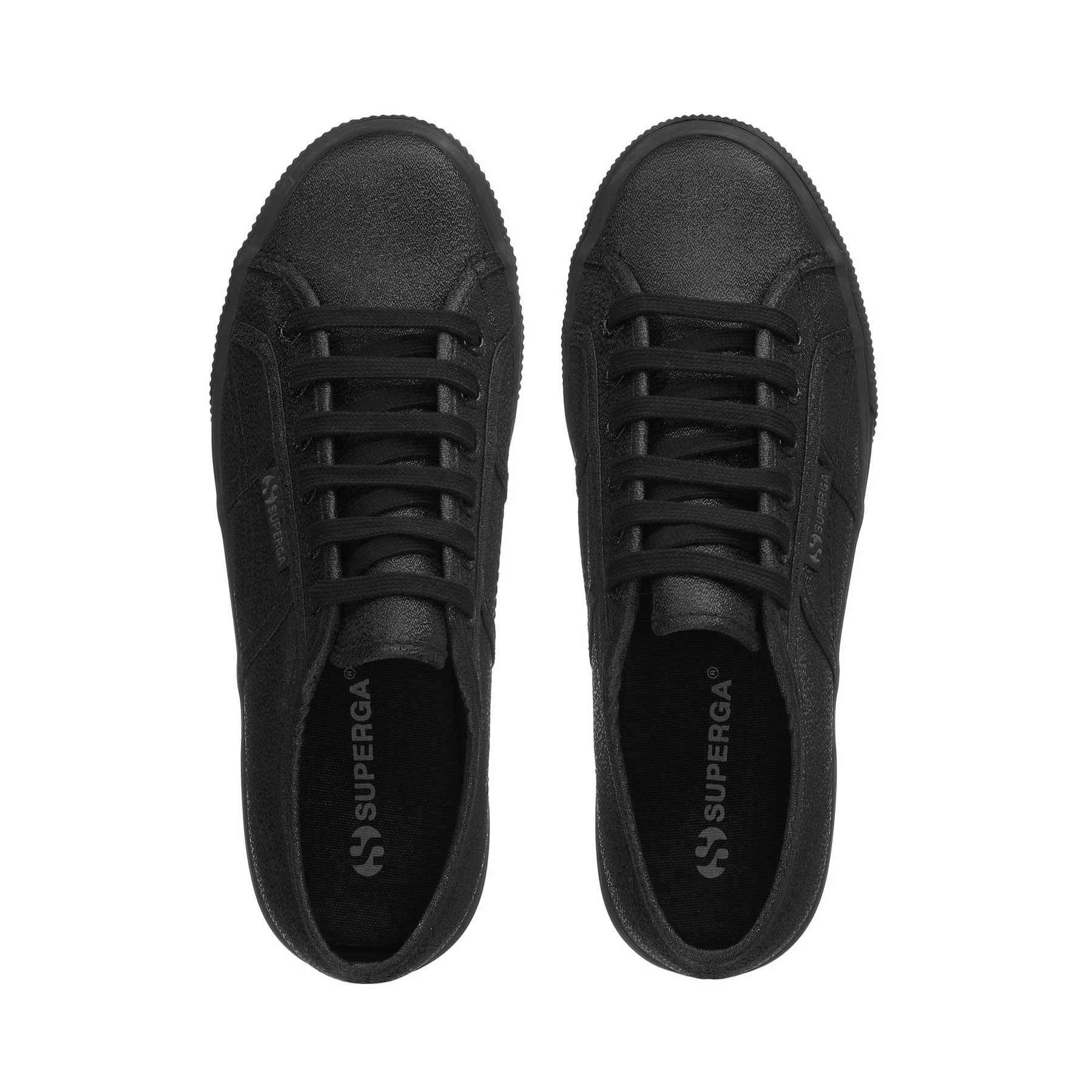2790 PLATFORM LAME-TOTAL BLACK