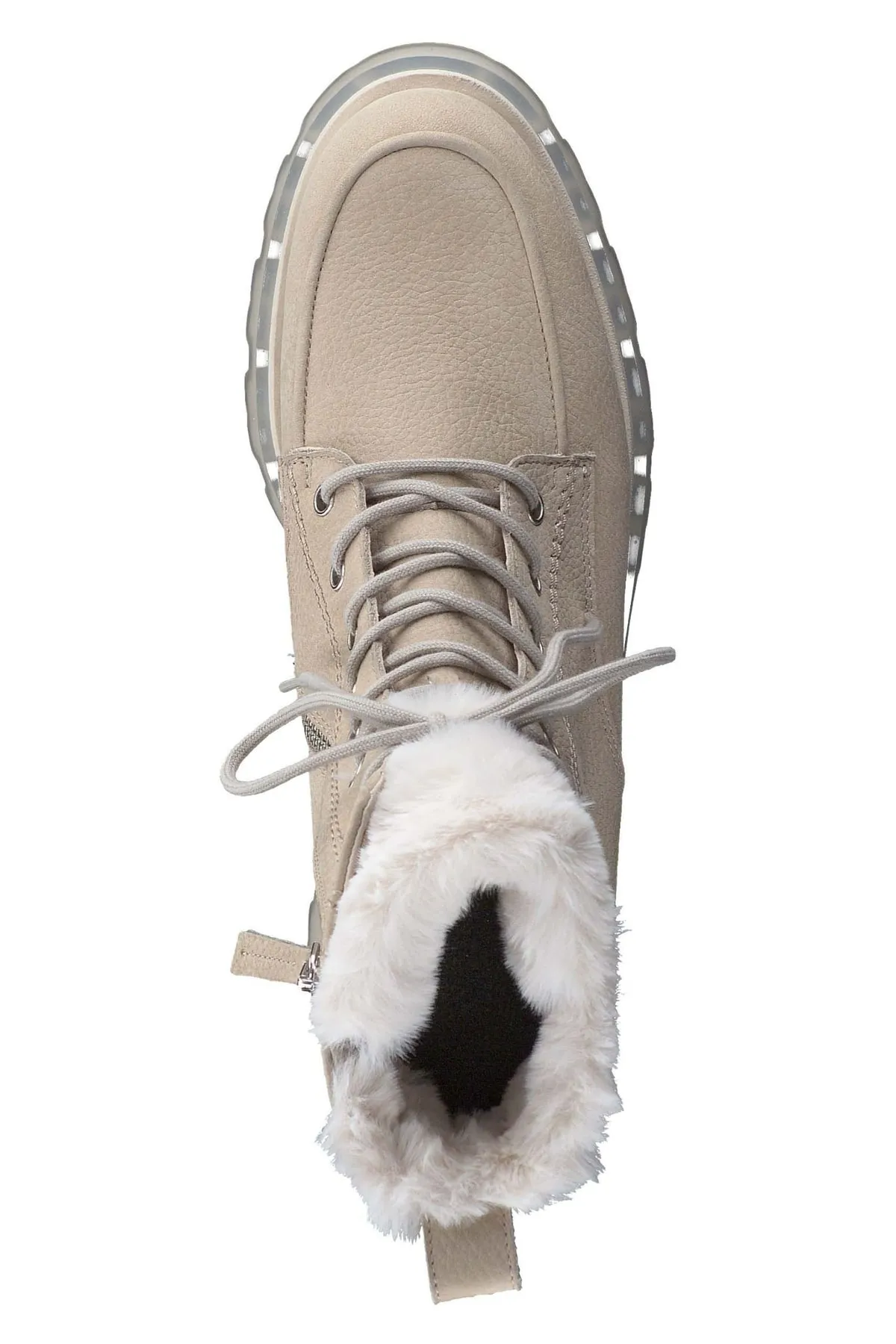 Paul Green  Stiefelette - Beige - Blockabsatz