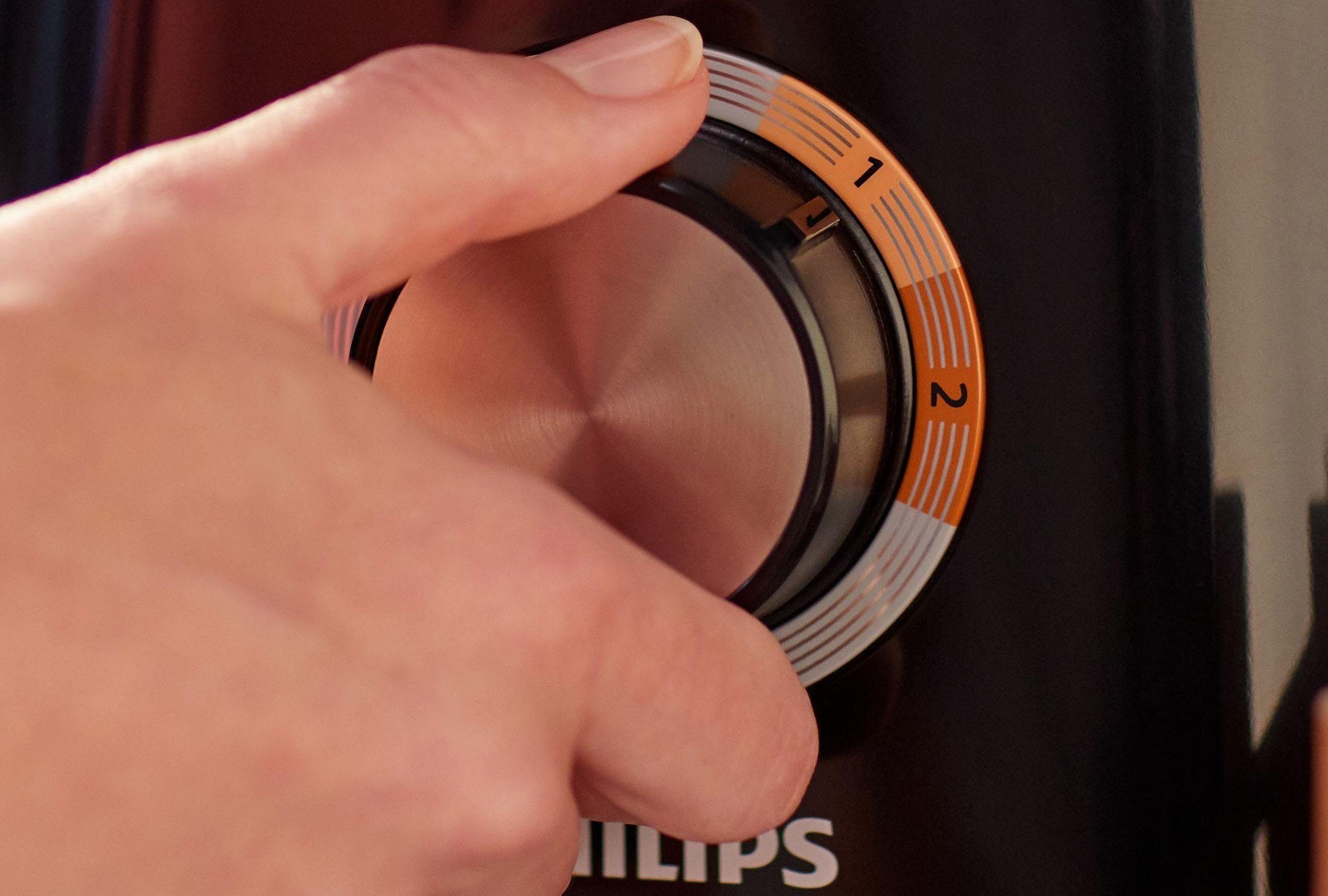 Philips Küchenmaschine HR7530/10, 850 W, 2,1 l Schüssel, 31 Funktionen, 2-in-1 Schneidescheibe, Zitruspressenaufsatz