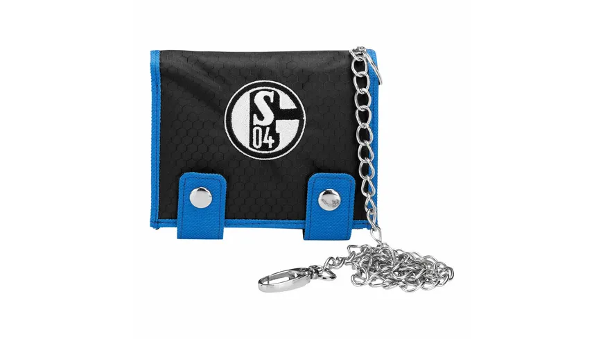 FC Schalke 04 Geldbörse mit Kette blau