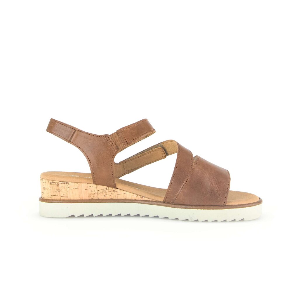 Gabor comfort Keilsandalette braun