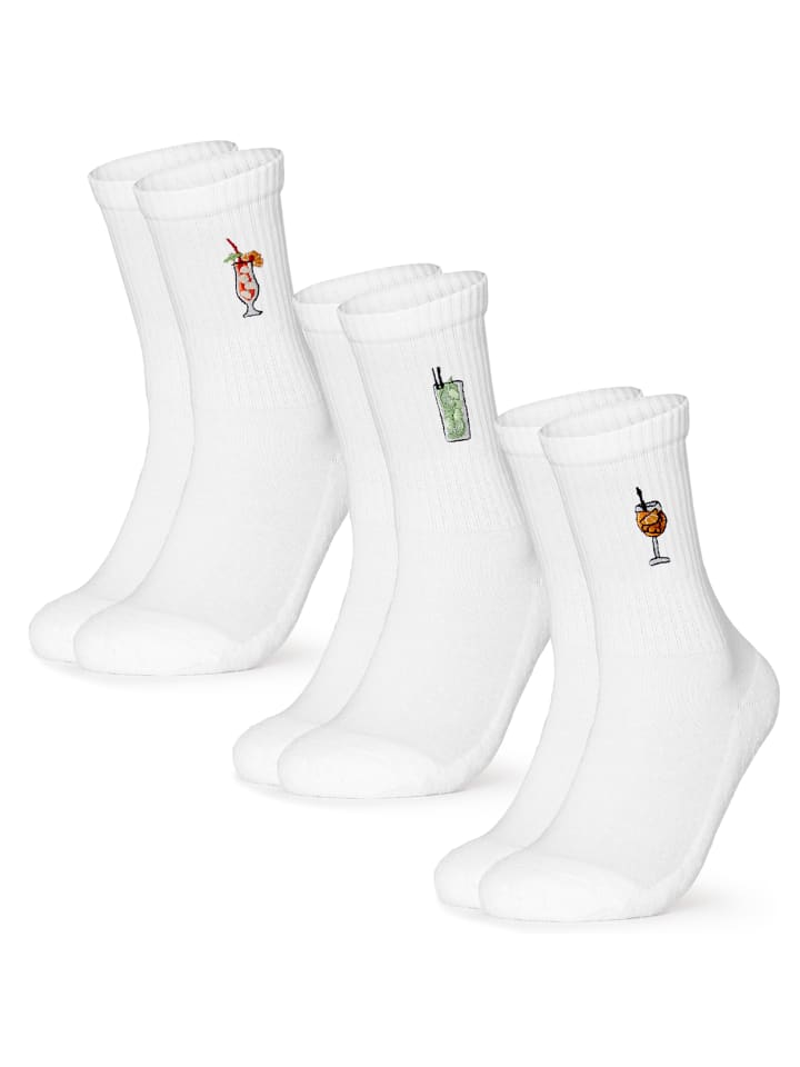 Occulto 3er Pack Motiv Tennissocken Robin in Drinks günstig kaufen